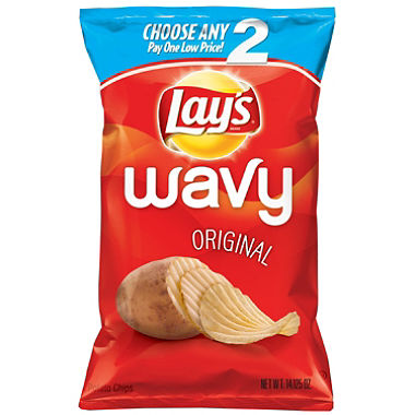 (image for) Lays Wavy Orig 13oz